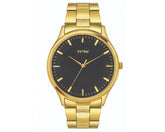 Ornate Black Dial Bracelet Watch TM0TG7307