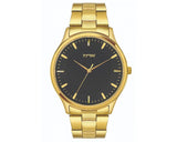 Ornate Black Dial Bracelet Watch TM0TG7307