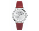 Stylish Silver Dial Watch With Crystals TM0TL10102