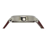 Stylish Silver Dial Watch With Crystals TM0TL10102