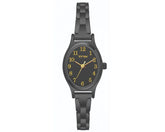Black Oval Shaped Numbered Dial Watch With Bracelet TM0TL10205