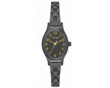 Black Oval Shaped Numbered Dial Watch With Bracelet TM0TL10205