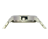 Crystal Studded Black Dial Bracelet Watch TMTL10400T