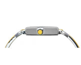 Black Dial Geometric Semi Bangle Bracelet Watch TMTL10903T