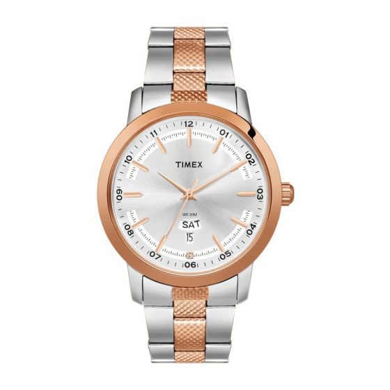 TIMEX ANALOG SILVER DIAL MEN'S WATCH-TW000G912 - KRISHNA WATCH COMPANY