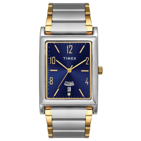TIMEX ANALOG BLUE DIAL MEN'S WATCH-TW000L519 - KRISHNA WATCH COMPANY