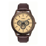 TIMEX ANALOG BROWN DIAL MEN'S WATCH - TW000U915