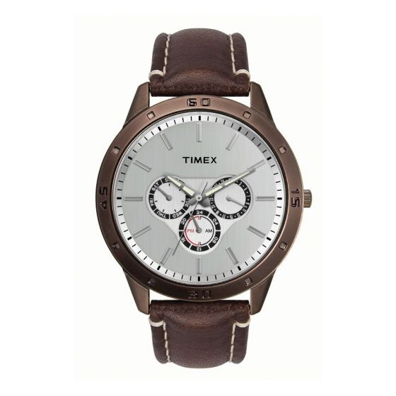 Timex Analog Silver Dial Men's Watch - TW000U916 - KRISHNA WATCH COMPANY