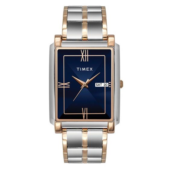 TIMEX ANALOG BLUE DIAL MEN'S WATCH - TW000W912 - KRISHNA WATCH COMPANY