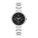 TIMEX E-CLASS ANALOG BLACK DIAL WOMEN'S WATCH TW000X205