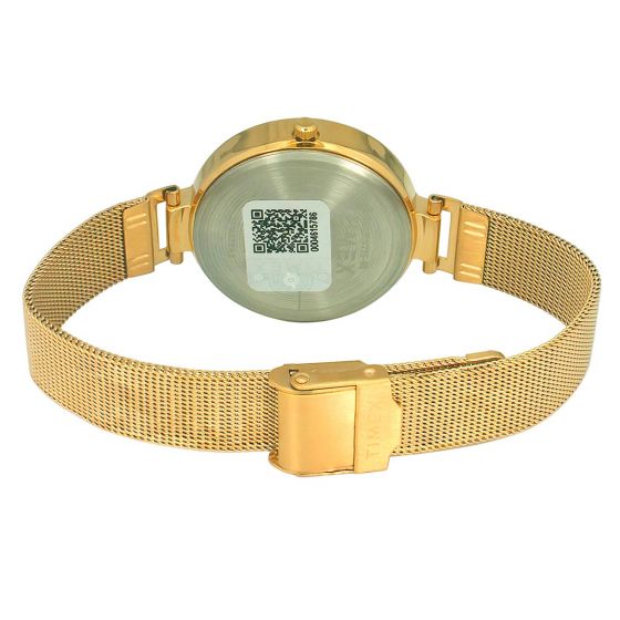 TIMEX ANALOG CHAMPAGNE DIAL WOMEN WATCH-TW000X235 - KRISHNA WATCH COMPANY