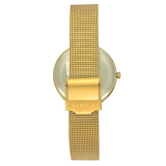 TIMEX ANALOG CHAMPAGNE DIAL WOMEN WATCH-TW000X235 - KRISHNA WATCH COMPANY