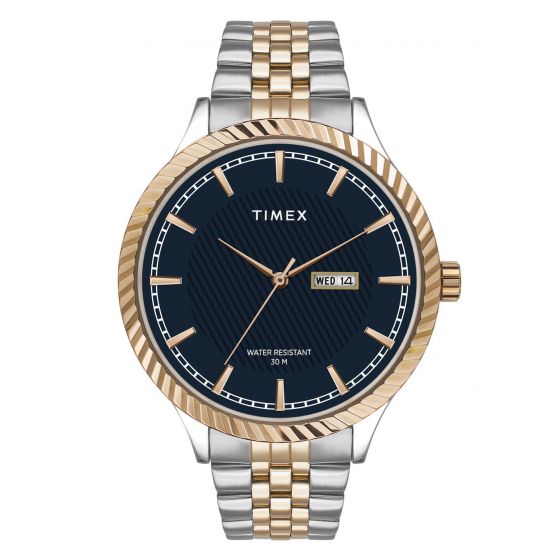 TIMEX ANALOG BLUE DIAL MEN'S WATCH-TW0TG7502 - KRISHNA WATCH COMPANY