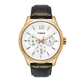 TIMEX ANALOG WHITE DIAL MEN'S WATCH - TW0TG7600