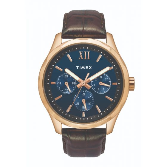 Timex Analog Blue Dial Men's Watch - TW0TG7601 - KRISHNA WATCH COMPANY