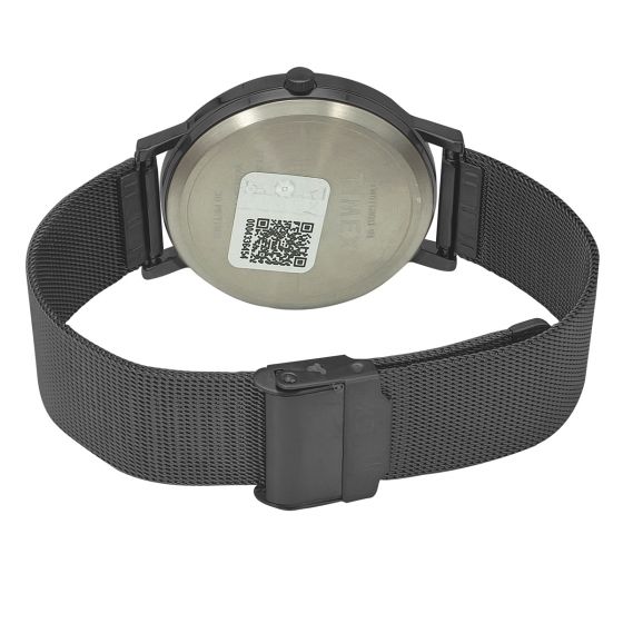 TIMEX Modern Full Black Watch With Mesh Bracelet -TW0TG8012 - KRISHNA WATCH COMPANY