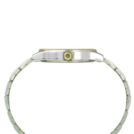 TIMEX SLEEK SILVER DIAL WATCH WITH TWO-TONE BRACELET -TW0TG8302 - KRISHNA WATCH COMPANY