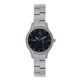 TIMEX EMPERA WOMEN'S BLUE DIAL ROUND CASE 3 HANDS FUNCTION WATCH -TW0TL9500