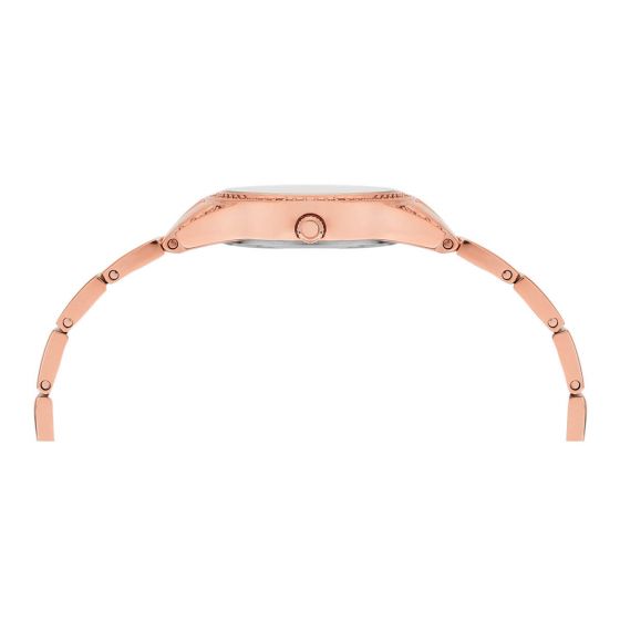 TIMEX EMPERA WOMEN'S ROSE GOLD DIAL ROUND CASE 3 HANDS FUNCTION WATCH -TW0TL9503 - KRISHNA WATCH COMPANY