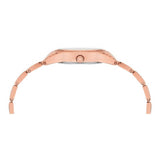 TIMEX EMPERA WOMEN'S ROSE GOLD DIAL ROUND CASE 3 HANDS FUNCTION WATCH -TW0TL9503