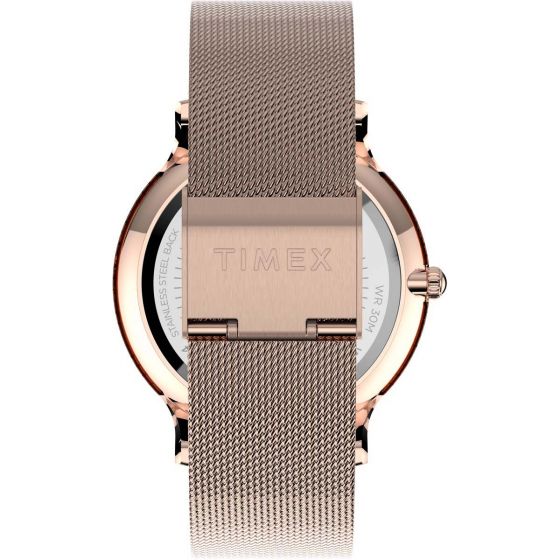 TIMEX TRANSCEND ANALOG PINK DIAL WOMEN'S WATCH-TW2T73900 - KRISHNA WATCH COMPANY