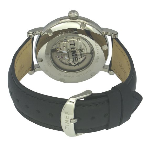 TIMEX E CLASS MEN'S BLACK DIAL WATCH - TWEG16716 - KRISHNA WATCH COMPANY