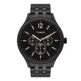TIMEX ANALOG BLACK DIAL MEN'S WATCH-TWEG18405