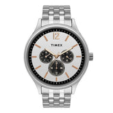 TIMEX ANALOG SILVER DIAL MEN'S WATCH-TWEG18407