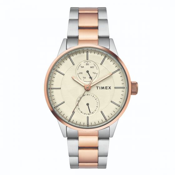 TIMEX ANALOG BEIGE DIAL BOY'S WATCH-TWEG19902 - KRISHNA WATCH COMPANY