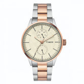 TIMEX ANALOG BEIGE DIAL BOY'S WATCH-TWEG19902