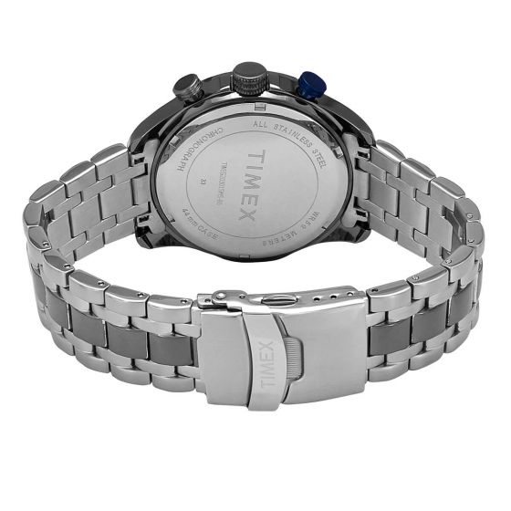 TIMEX MENS BLACK DIAL WATCH TWEG20301 - KRISHNA WATCH COMPANY