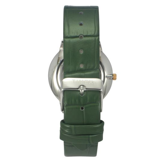 TIMEX FASHION MEN'S SILVER DIAL ROUND CASE 2 HANDS+DATE FUNCTION WATCH -TWEG21900 - KRISHNA WATCH COMPANY