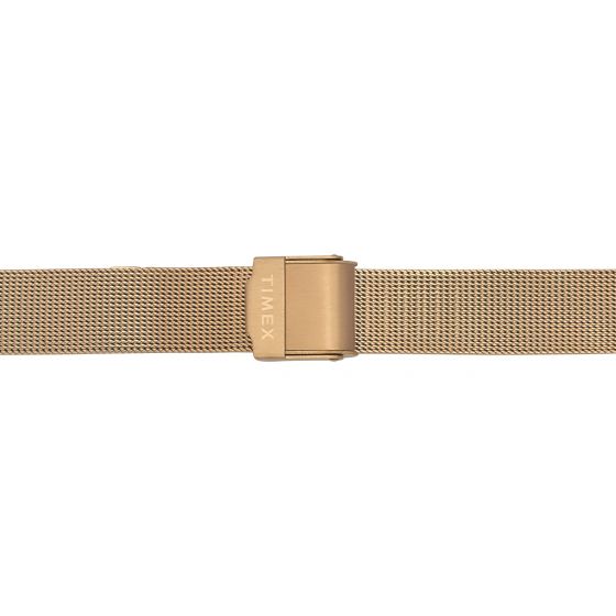 TIMEX FASHION WOMEN'S ROSE GOLD DIAL RECTANGLE CASE 3 HANDS FUNCTION WATCH -TWEL11309 - KRISHNA WATCH COMPANY