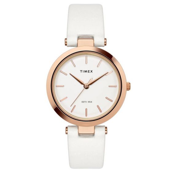 TIMEX ANALOG SILVER DIAL WOMEN'S WATCH-TWEL11816 - KRISHNA WATCH COMPANY