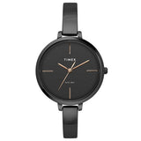 TIMEX ANALOG BLACK DIAL WOMEN'S WATCH-TWEL12815