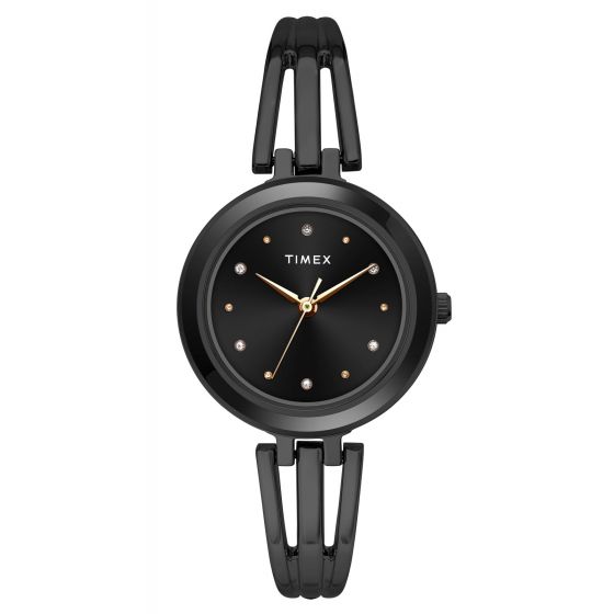 TIMEX ANALOG BLACK DIAL WOMEN'S WATCH-TWTL10300 - KRISHNA WATCH COMPANY