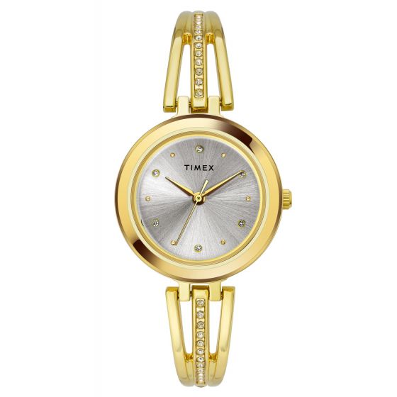 TIMEX ANALOG SILVER DIAL WOMEN'S WATCH - TWTL10301 - KRISHNA WATCH COMPANY