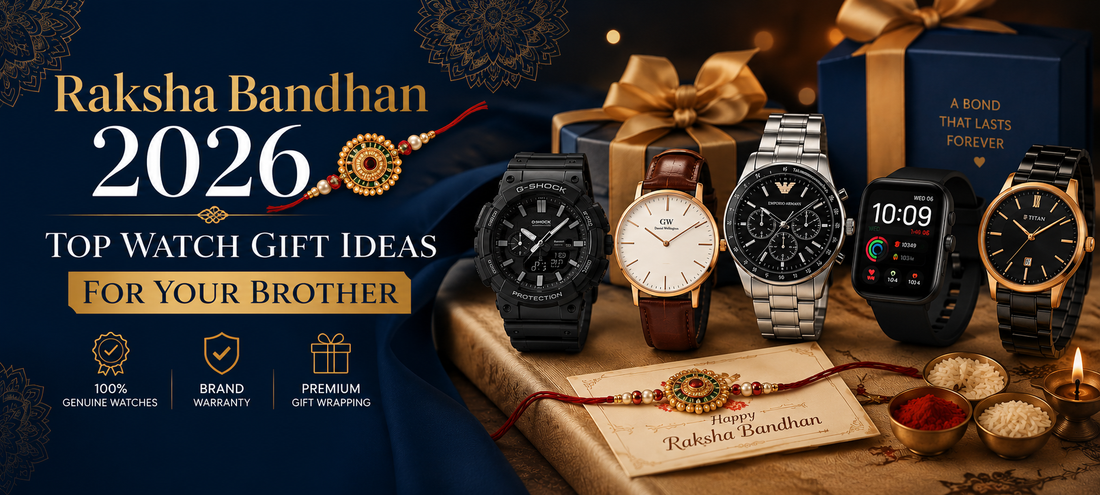 Raksha Bandhan 2026: Top Watch Gift Ideas for Your Brother