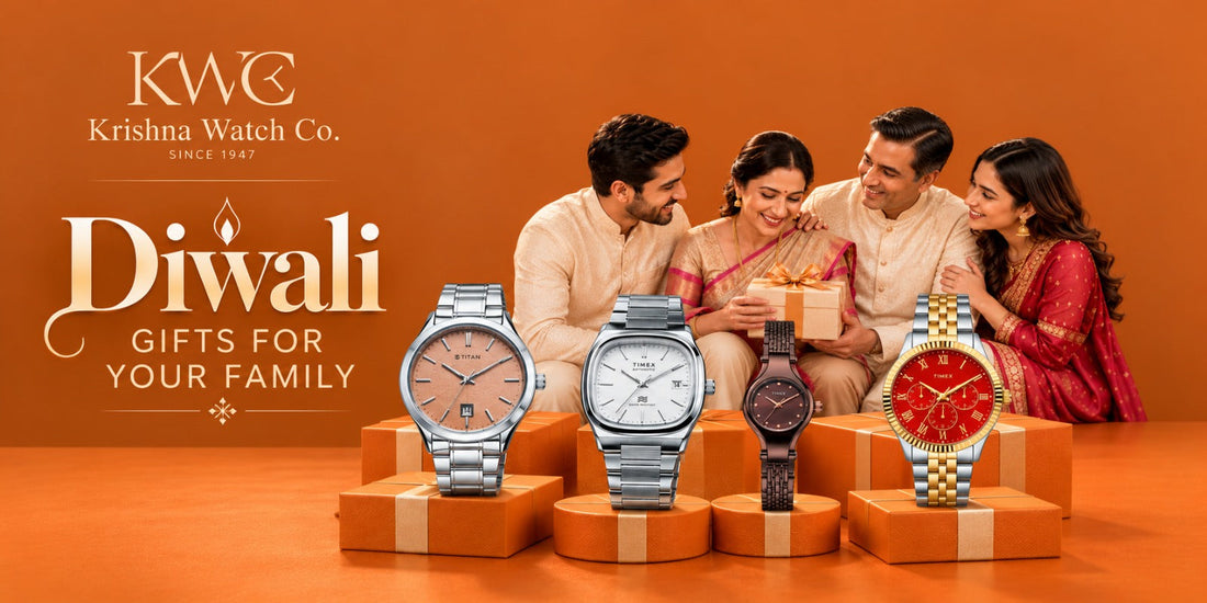 Diwali Gift Ideas for Family 2026: Watches for Husband, Wife, Parents and Siblings