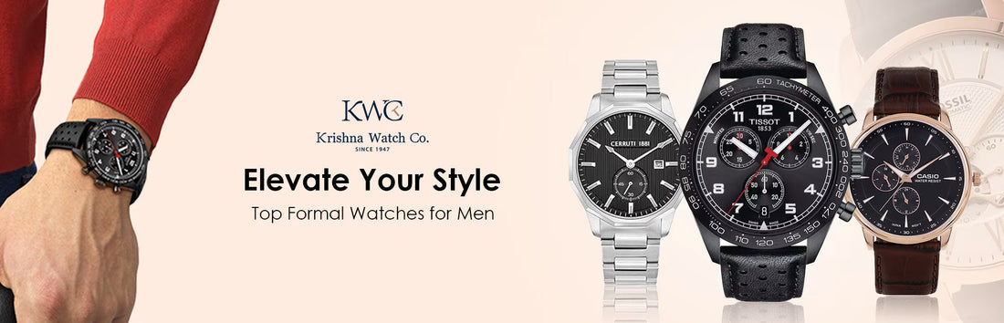 Top 8 Formal Watches for Men - KRISHNA WATCH COMPANY