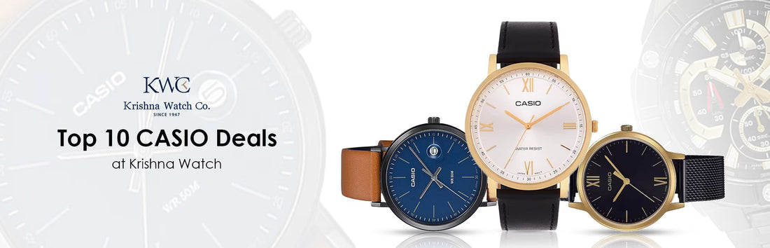 Top casio deals at krishna watch this big billion days
