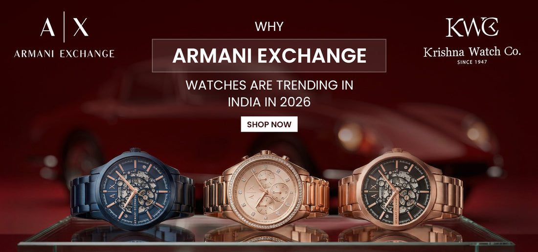 Discover the best Armani Exchange watches for men & women in India 2026. Top AX models, prices & buying tips from an authorized dealer since 1947.