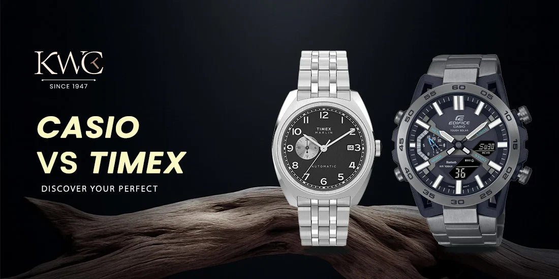 Casio vs Timex: Which Budget Watch Brand Should You Choose? - KRISHNA WATCH COMPANY