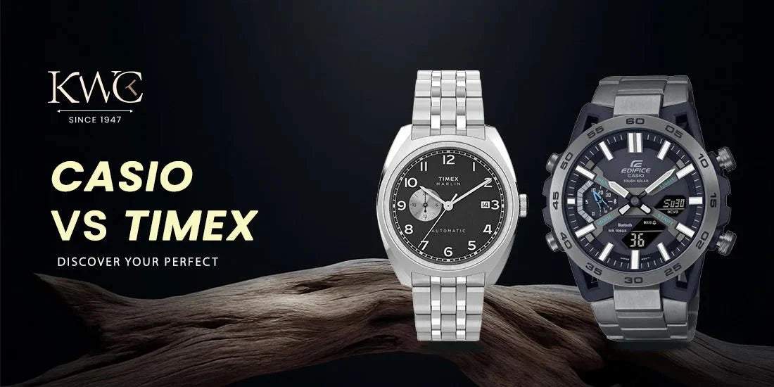 Casio vs Timex: Which Budget Watch Brand Should You Choose? - KRISHNA WATCH COMPANY
