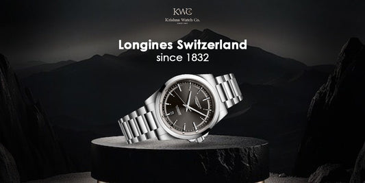 Longines Switzerland since 1832 - KRISHNA WATCH COMPANY