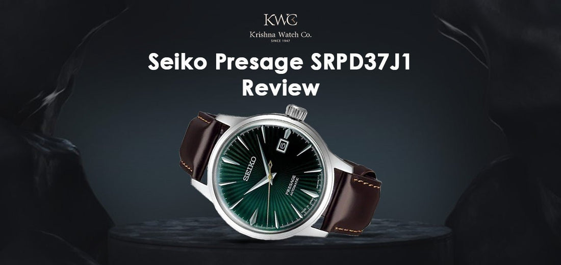 Seiko Presage SRPD37J1 Review - KRISHNA WATCH COMPANY