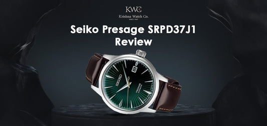 Seiko Presage SRPD37J1 Review - KRISHNA WATCH COMPANY