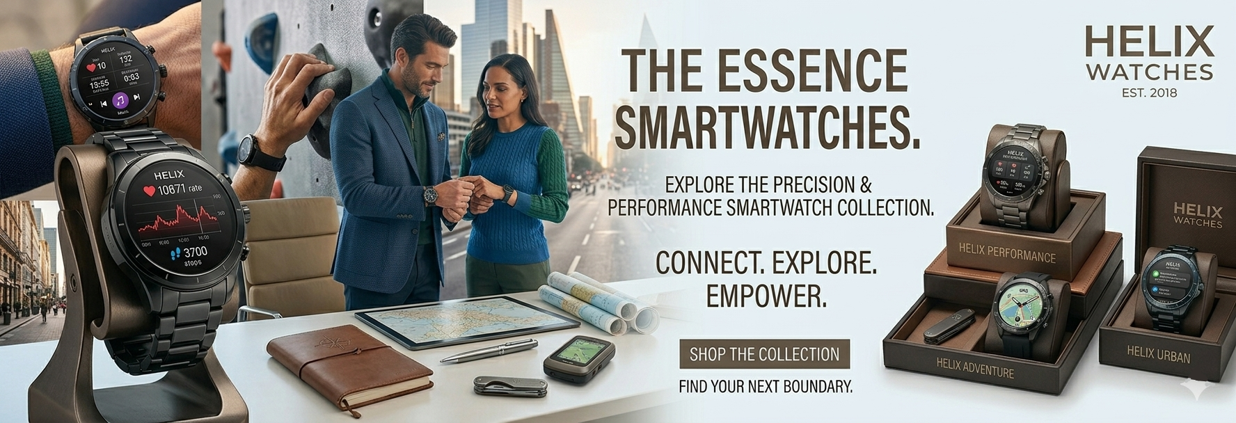 Helix Smart Watch - KRISHNA WATCH COMPANY