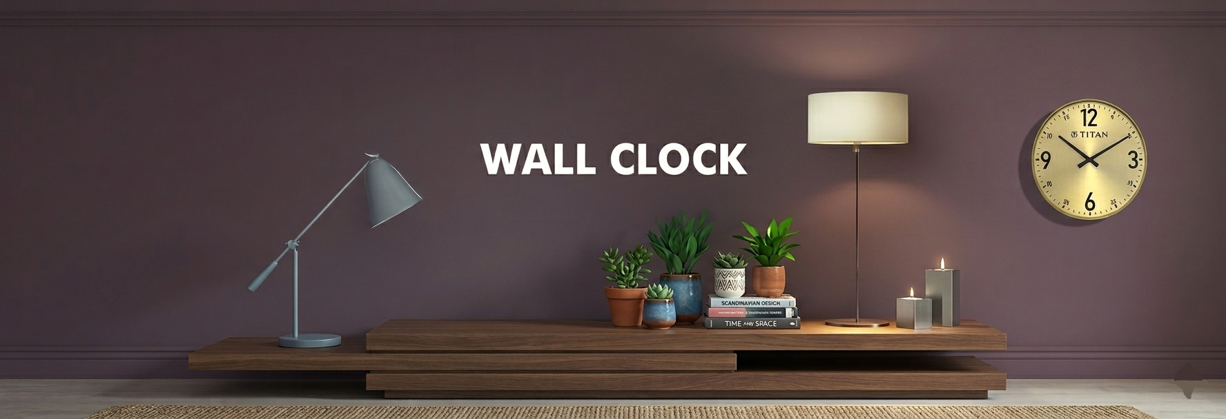 Titan Wall Clock - KRISHNA WATCH COMPANY