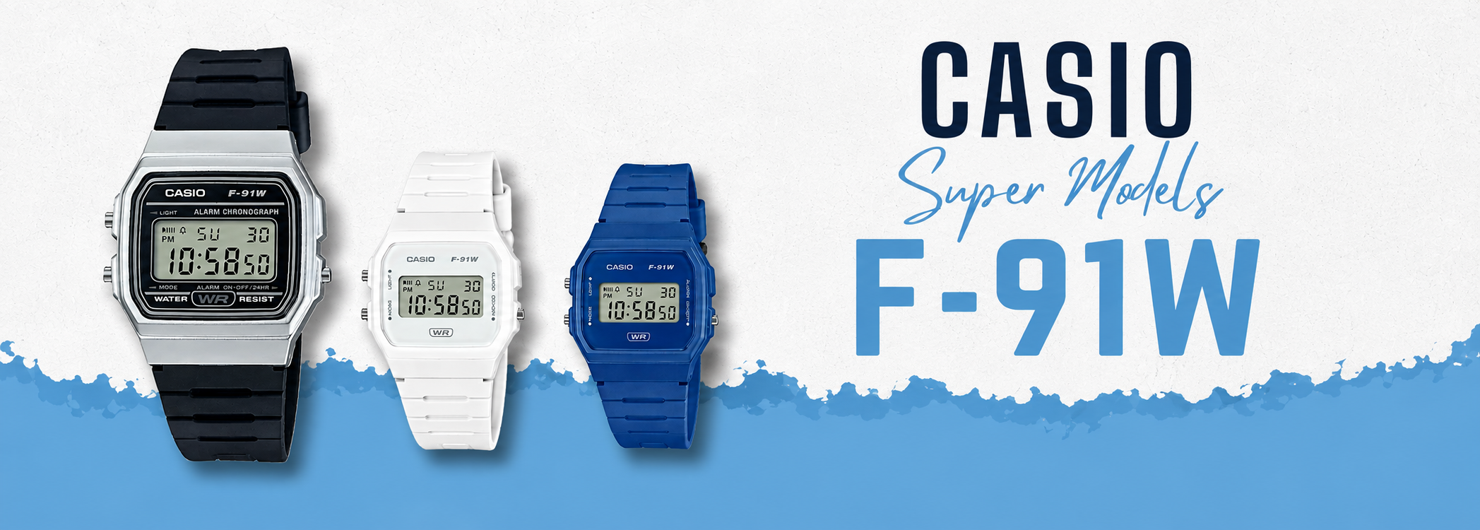 Casio F-91W Collection - KRISHNA WATCH COMPANY